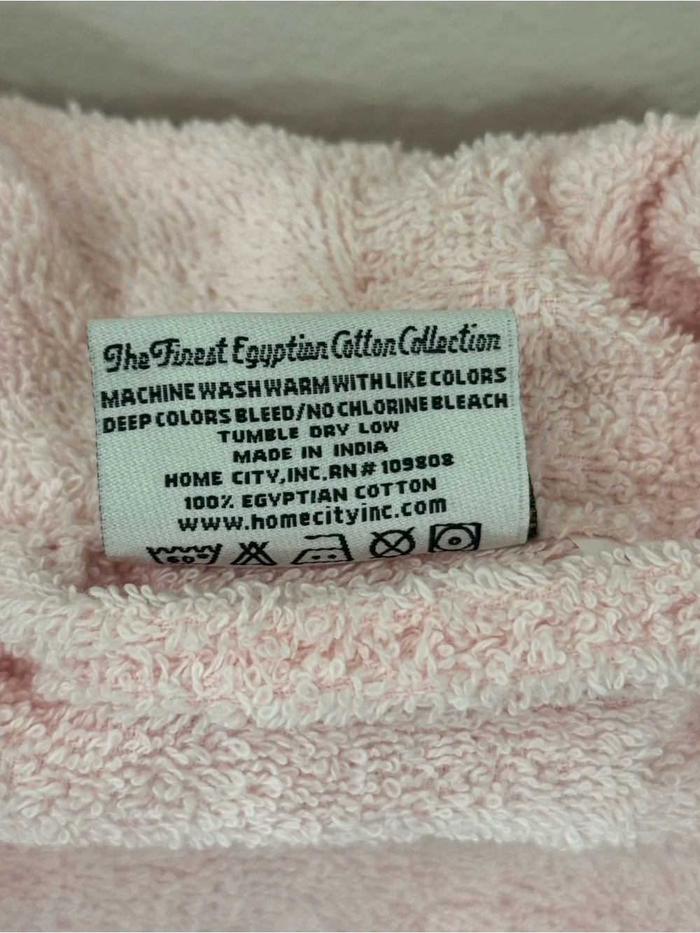 Superior Egyptian Cotton Pink Terry Bath Robe - Large